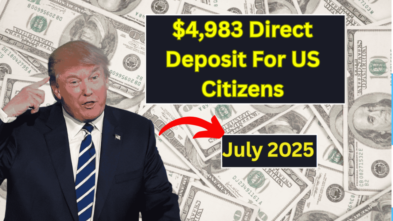$4983 Direct Deposit Hits in August 2025